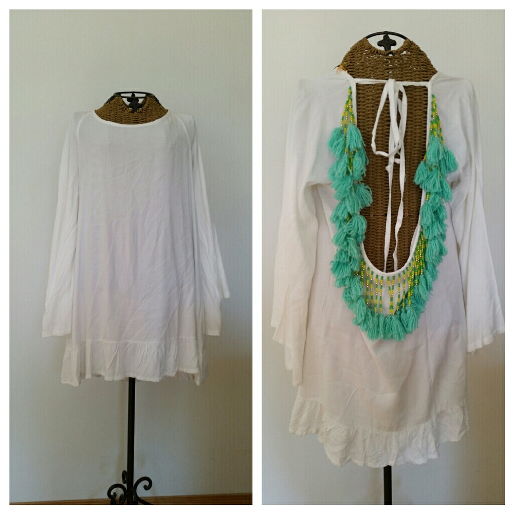 SUNDRESS INDIANA boho Coachella dress coverup - Picture 4 of 7